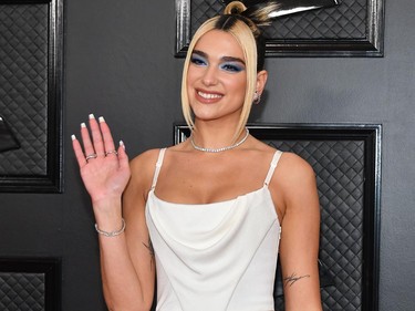 Dua Lipa attends the 62nd Annual Grammy Awards at Staples Center in Los Angeles, on Sunday, Jan. 26, 2020. (Amy Sussman/Getty Images)