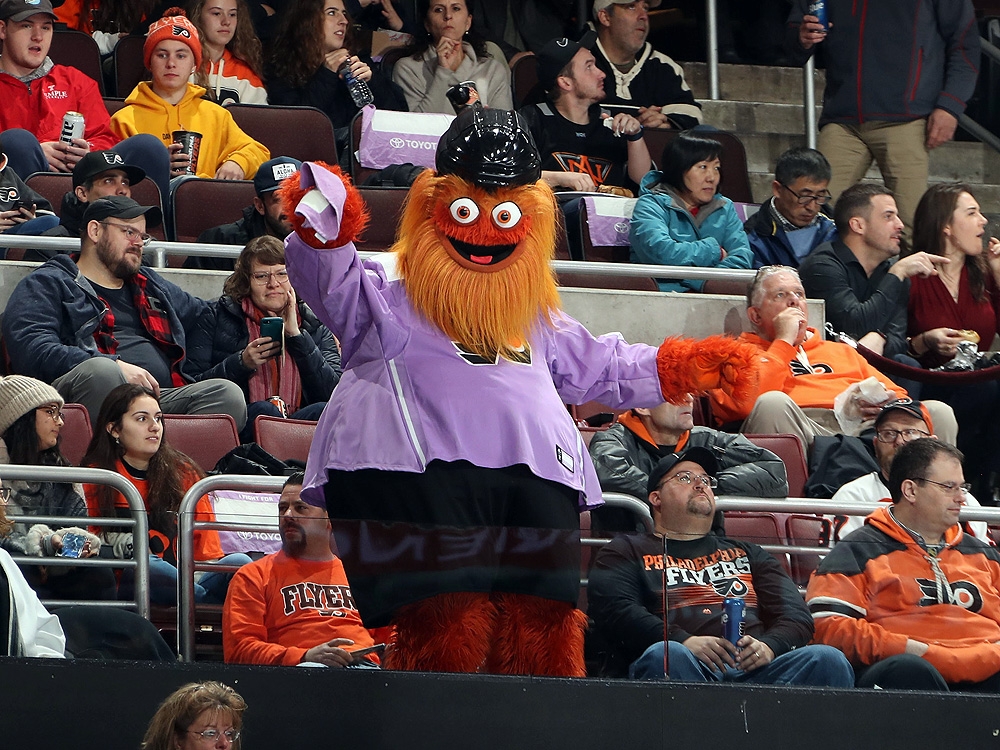 Philadelphia Flyers mascot Gritty under investigation for