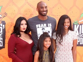 Nickelodeon's Kids's Choice Sports 2016 held at UCLA's Pauley Pavilion  Featuring: Kobe Bryant, wife Vanessa Laine Bryant, daughters Gianna Maria-Onore Bryant, Natalia Diamante Bryant in Los Angeles, California, United States on July 14, 2016