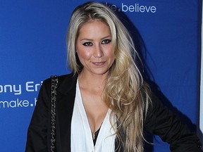 Anna Kournikova of Russia poses during the Players Welcome Party for the Sony Ericsson Open at Paris Nightclub on March 22, 2011, in Key Biscayne, Fla.
