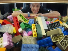 Certified lego professional Ryan McNaught is pictured at Telus World of Science in Vancouver, Wednesday, January 22, 2020.