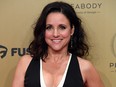 This file photo taken on May 20, 2017, shows actress Julia Louis-Dreyfus attending the 76th Annual Peabody Awards ceremony at Cipriani, Wall St. in New York City.