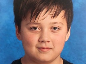 Tony Austin Greenham is shown in this police handout image. Police in western Newfoundland have issued an amber alert after a 12-year-old boy was reported to have been abducted by his father. The Royal Newfoundland Constabulary says Tony Austin Greenham, who also answers to Aussie, of Corner Brook, N.L., was last seen today morning at 9:45 a.m.