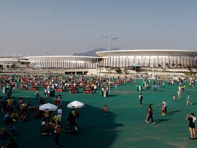 File photo taken on August 9, 2016 of a general view of the Olympic Park during the 2016 Olympic Games in Rio de Janeiro, Brazil. (ADRIAN DENNIS/AFP via Getty Images)