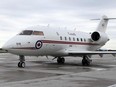 RCAF Canadair Challenger 604 VIP jet in Ottawa in September 2010.