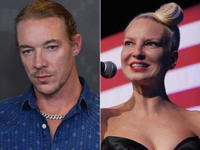 Diplo and Sia. (Getty Images file photos)