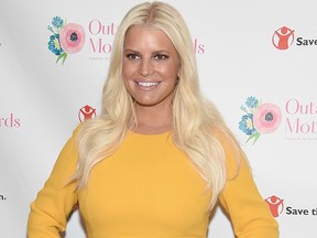 Jessica Simpson attends The 2018 Outstanding Mother Awards at The Pierre Hotel on May 11, 2018, in New York City.