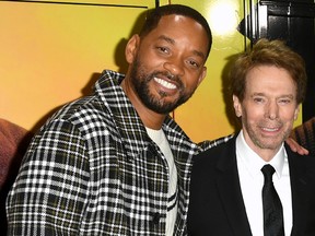 Will Smith and Jerry Bruckheimer attend the premiere of Columbia Pictures' "Bad Boys For Life" at TCL Chinese Theatre on Jan. 14, 2020 in Hollywood. (Kevin Winter/Getty Images)