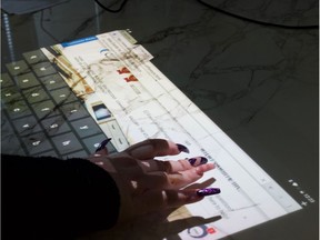 Edmonton's Atlas Granite has developed a touch screen countertop, which can display anything from Netflix to emails with a simple swipe. The company was able to bring a fully functioning display to the NAHB International Builders' show in Las Vegas in January where it took home the coveted best overall kitchen and bath product award.
