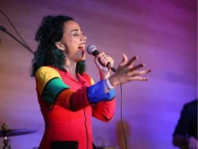Saskatoon singer Denise Valle, pictured here performing at the Summer Solstice Party at the Remai Modern on Saturday, June 22, 2019, will be performing in the 2020 Junofest in Saskatoon.