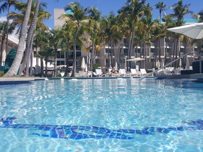 The pool area at the Hilton Ponce Golf and Casino Resort in Ponce, Puerto Rico. (Dave Hilson/Toronto Sun)