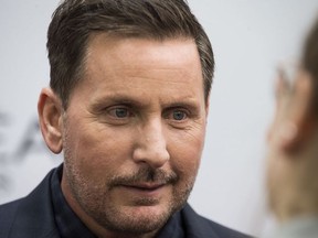 Emilio Estevez on the red carpet for the movie The Public at Roy Thompson Hall during the Toronto International Film Festival in Toronto on Sunday September 9, 2018.