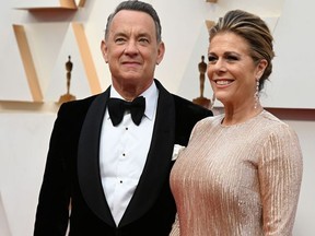 Tom Hanks and wife Rita Wilson.