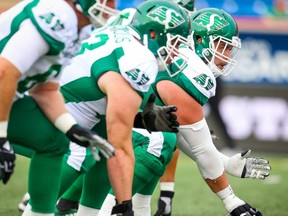 Saskatchewan Roughriders Dariusz Bladek has signed a deal to play for Toronto this season. Al Charest/Postmedia