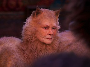 Judi Dench in Cats (2019).