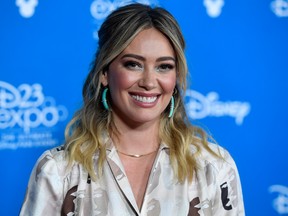 Hilary Duff attends D23 Disney+ Showcase at Anaheim Convention Center on Aug. 23, 2019 in Anaheim, Calif.