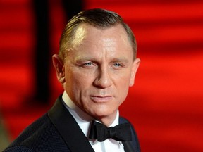 Actor Daniel Craig arrives for the royal world premiere of the new 007 film "Skyfall" at the Royal Albert Hall in London October 23, 2012.