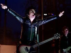 Green Day singer Billie Joe Armstrong performs prior to the start of the 2020 NHL All Star Game at Enterprise Center. (Jeff Curry-USA TODAY Sports/File Photo)