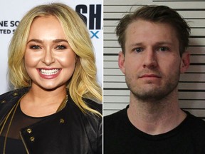 Hayden Panettiere and Brian Hickerson. (Teton County Sheriff's Office)