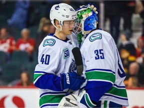 Elias Pettersson and his teammates have full faith that Thatcher Demko can carry the goaltending load.