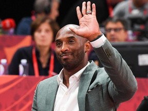 Five-time NBA champion Kobe Bryant, the L.A. Lakers legend killed last month in a helicopter crash, was among eight finalists named for the 2020 induction to the Basketball Hall of Fame, on Friday, Feb. 14, 2020.