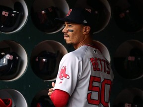 The Red Sox and Dodgers finalized a trade on Monday, Feb. 10, 2020, that will send Mookie Betts (pictured) and David Price to Los Angeles.