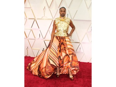 Billy Porter  attends the 92nd Annual Academy Awards at Hollywood and Highland on Feb. 9, 2020 in Hollywood, Calif.