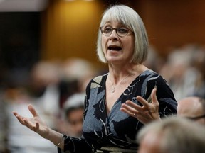 Canada's Minister of Health Patty Hajdu speaks during Question Period at the House of Commons on Parliament Hill in Ottawa, on Feb. 4, 2020.