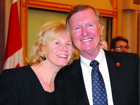 Jeannette and Bob Runciman are seen in a 2010 file photo.