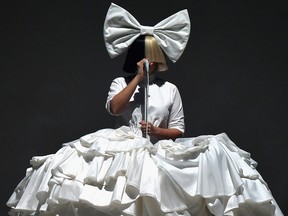 Sia performs at Barclays Center on Oct. 25, 2016, in New York City.