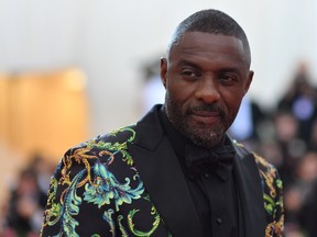 English actor Idris Elba arrives for the 2019 Met Gala at the Metropolitan Museum of Art on May 6, 2019, in New York. (ANGELA  WEISS/AFP/Getty Images