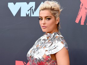 Bebe Rexha attends the 2019 MTV Video Music Awards at Prudential Center on August 26, 2019 in Newark, New Jersey. (Photo by Jamie McCarthy/Getty Images for MTV)