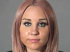 In this handout image provided by the Los Angeles County Sheriff's Office, actress Amanda Bynes is seen in a police booking photo April 6, 2012 in West Hollywood, California.