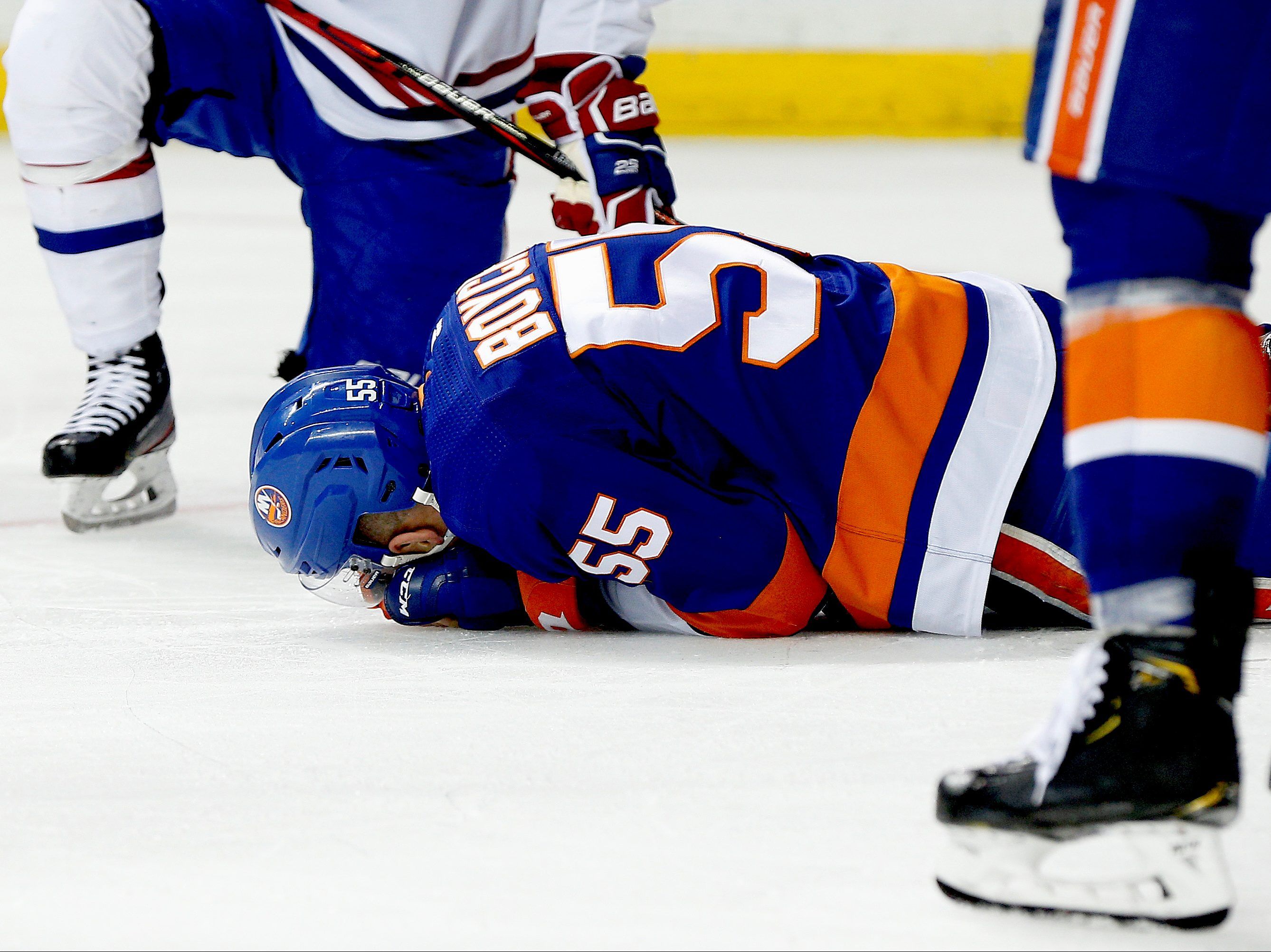90-stitches later, Johnny Boychuk expected to make a full-recovery -  Article - Bardown