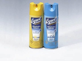 Lysol cleaner.