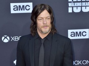 Norman Reedus attends AMC's celebration of the 100th episode of 'The Walking Dead' at the Greek Theatre in Los Angeles, California on Oct. 22, 2017