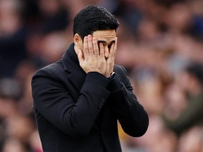 Arsenal manager Mikel Arteta has tested positive for coronavirus. (Action Images via Reuters/John Sibley/File Photo)
