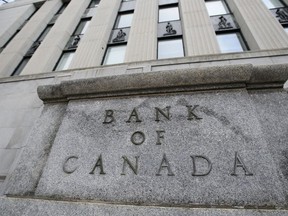 The Bank of Canada is shown in Ottawa on April 24, 2019.