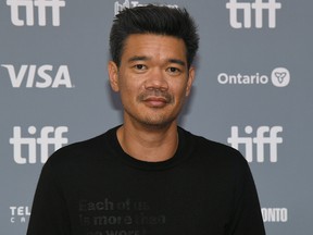 Destin Daniel Cretton attends the "Just Mercy" press conference during the 2019 Toronto International Film Festival at TIFF Bell Lightbox on, Sept. 7, 2019, in Toronto.
