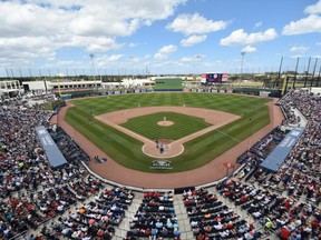 FITTEAM Ballpark of The Palm Beaches (home of the reigning World Series champion Washington Nationals and the Houston Astros) in West Palm Beach.