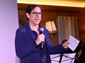 Richard Baker speaks onstage during the HBC Foundation HEADFIRST Cocktail Reception at  L'Avenue at Saks on May 14, 2019 in New York City. (Ilya S. Savenok/Getty Images for HBC Foundation)