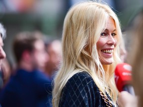 Claudia Schiffer at "Karl for Ever" Tribute to Karl Lagerfeld at Grand Palais on June 20, 2019 in Paris, France. (Anthony Ghnassia/Getty Images For Karl Lagerfeld)