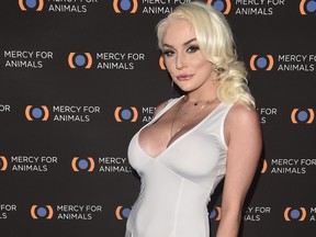 Courtney Stodden attends the Mercy For Animals 20th Anniversary Gala at The Shrine Auditorium on September 14, 2019 in Los Angeles, California.