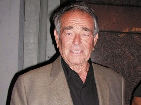 Actor Stuart Whitman poses at the "Original Sin" after party July 31, 2001 at the Directors Guild of America in Hollywood, CA. (Photo by Alexander Sibaja/Getty Images)