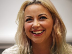 Charlotte Church speaks during a 'Here's Your Opposition' press conference at 'The Friends Meeting House' on October 5, 2015 in Manchester, England. (Dan Kitwood/Getty Images)