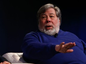 Co-founder of Apple Steve Wozniak addresses the audience during Science Channel's "Silicon Valley: The Untold Story" Screening at Computer History Museum on Jan. 17, 2018 in Mountain View, Calif. (Lachlan Cunningham/Getty Images for Discovery)