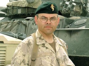 Charles Jenson, serving as a Major in the Canadian Forces in Kandahar, Afghanistan