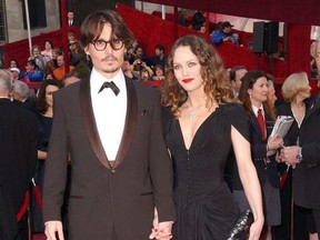 Johnny Depp and his wife Vanessa Paradis - The 80th Annual Academy Awards (Oscars) - Arrivals Los Angeles, California - 24.02.08