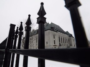 The Supreme Court of Canada is shown in Ottawa on Jan. 19, 2018.