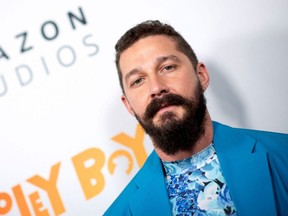 Actor Shia LaBeouf attends the premiere of Amazon Studios' "Honey Boy" at the Arclight Hollywood Cinerama Dome, in Hollywood, Calif., Nov. 5, 2019.